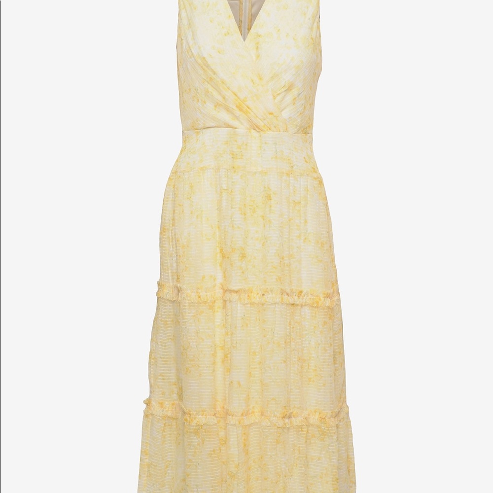 Lauren Ralph Lauren Petite Floral Georgette Sleeveless Midi Dress - Picture 2 of 6